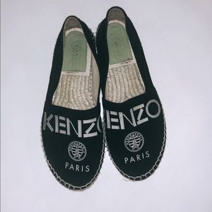 Kenzo espadrille flats black 37